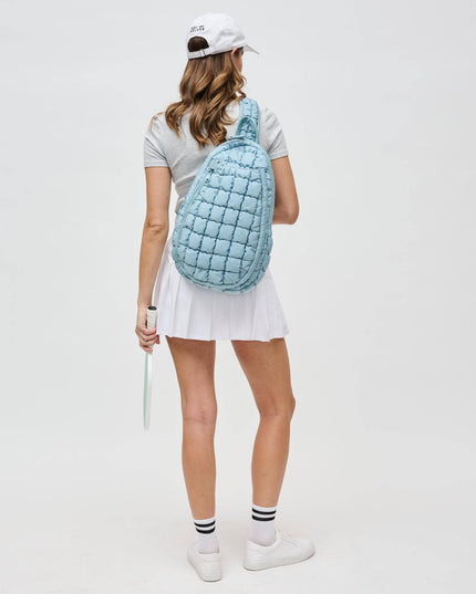 Match Point - Quilted Puffer Pickleball-Paddle Tennis Sling