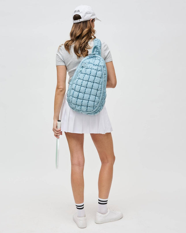 Match Point - Quilted Puffer Pickleball-Paddle Tennis Sling