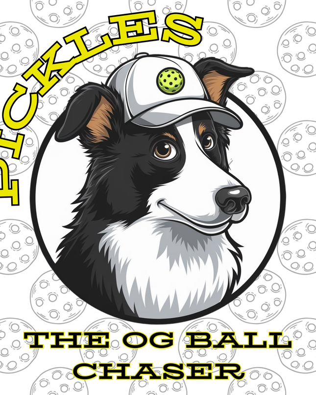 Pickles The OG Ball Chaser Sticker