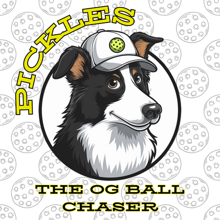 Pickles The OG Ball Chaser Sticker