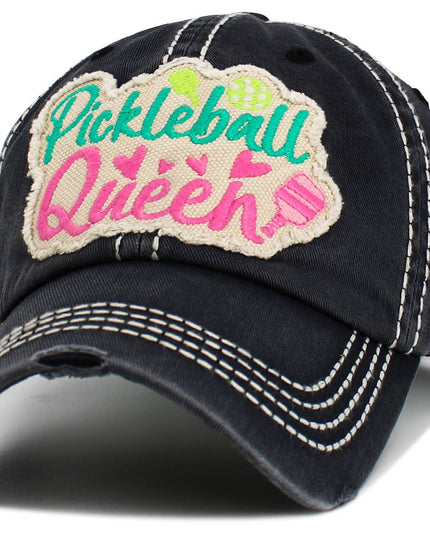 Pickleball Queen Vintage Ballcap