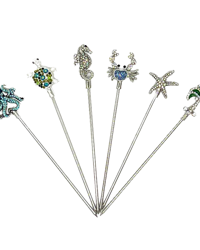 The Beach Collection Cocktail Picks