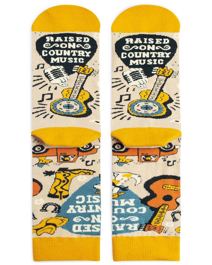 Raised on Country Music Socks