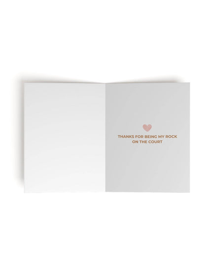 Happy Birthday to My Pickleball Bestie Greeting Card