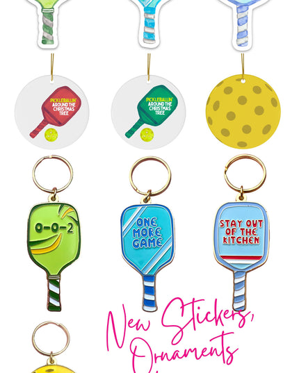 Pickleball Sticker Pickleball Gifts Pickle Ball Accessories