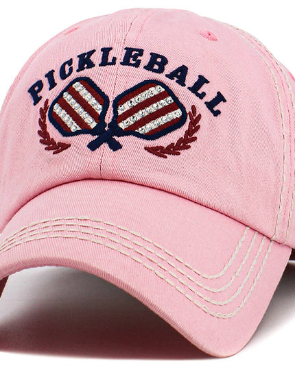 Pickleball Sparkle Vintage Ballcap