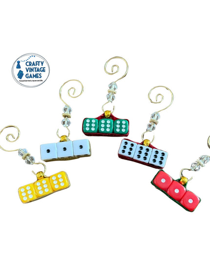 3 dice Bunco Ornament