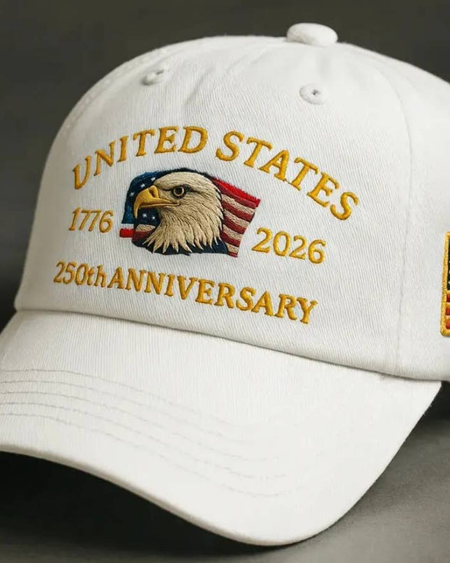 250th Anniversary Printed Eagle Baseball Cap
