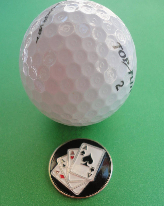 4 Aces Ball Marker