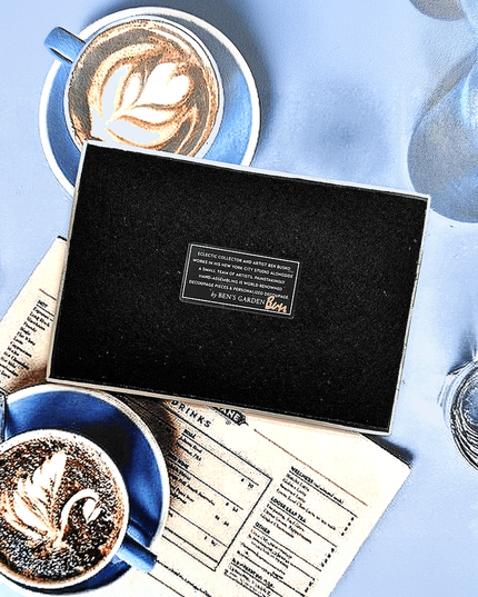 Mahjong #2 Decoupage Glass Tray