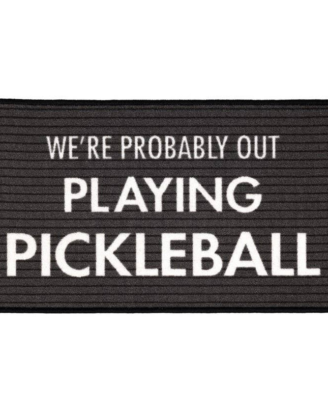 Pickleball - 27.5" x 17.75" Floor Mat