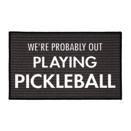 Pickleball - 27.5" x 17.75" Floor Mat