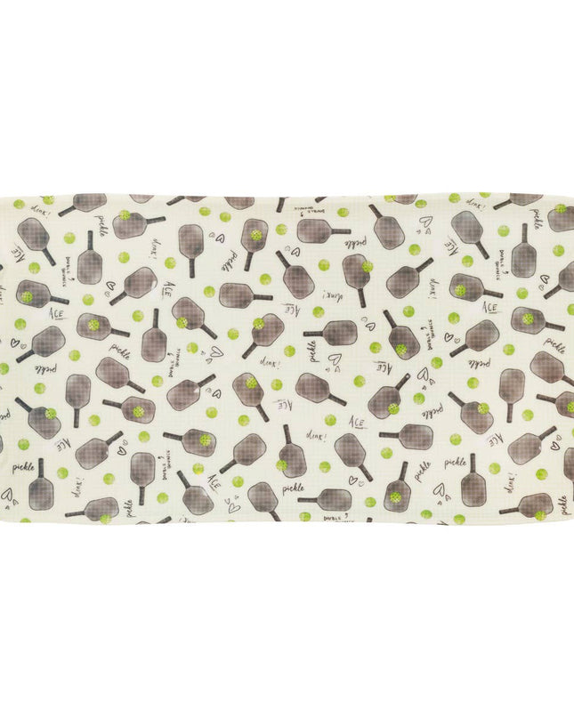 Pickleball 18" Long Melamine Tray Rosanne Beck