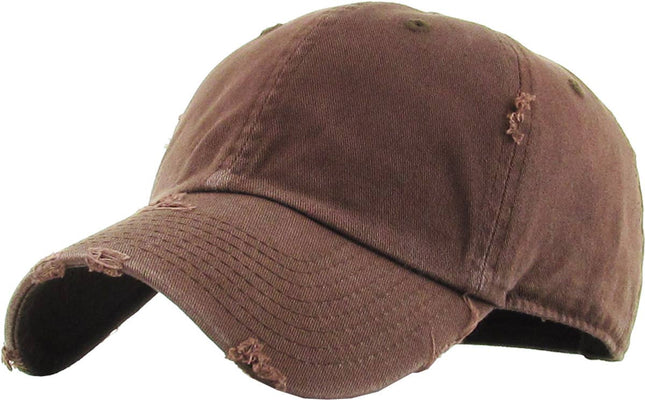 "PADDLES" Exclusive Embroidered Vintage Distressed Washed Style Baseball Caps