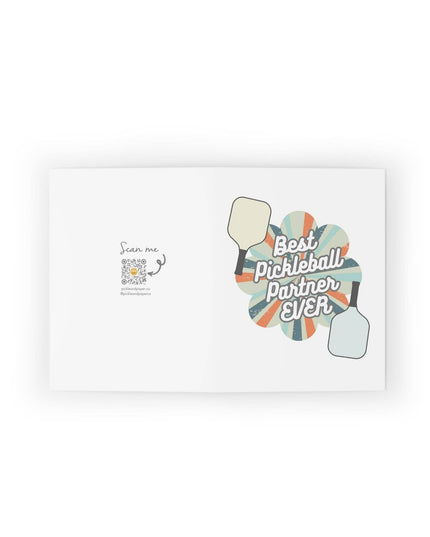 Best Pickleball Partner Ever Greeting Card