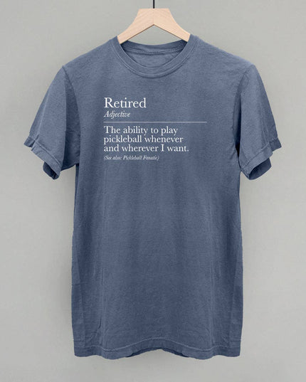 Retired Definition (Pickleball)