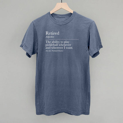 Retired Definition (Pickleball)