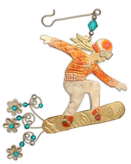 Snowboarder Ornament