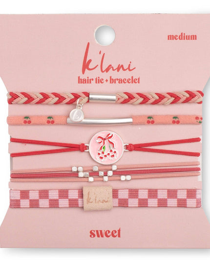 Sweet Hair Tie Bracelets