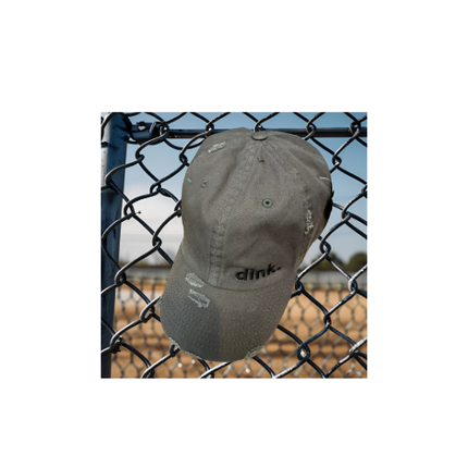 "Dink" Exclusive Embroidered Vintage Distressed Washed Style Baseball Caps