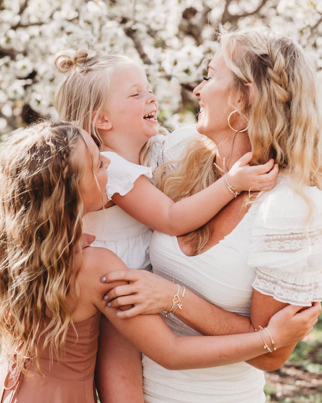Mother / Daughter Hair Tie Bracelets