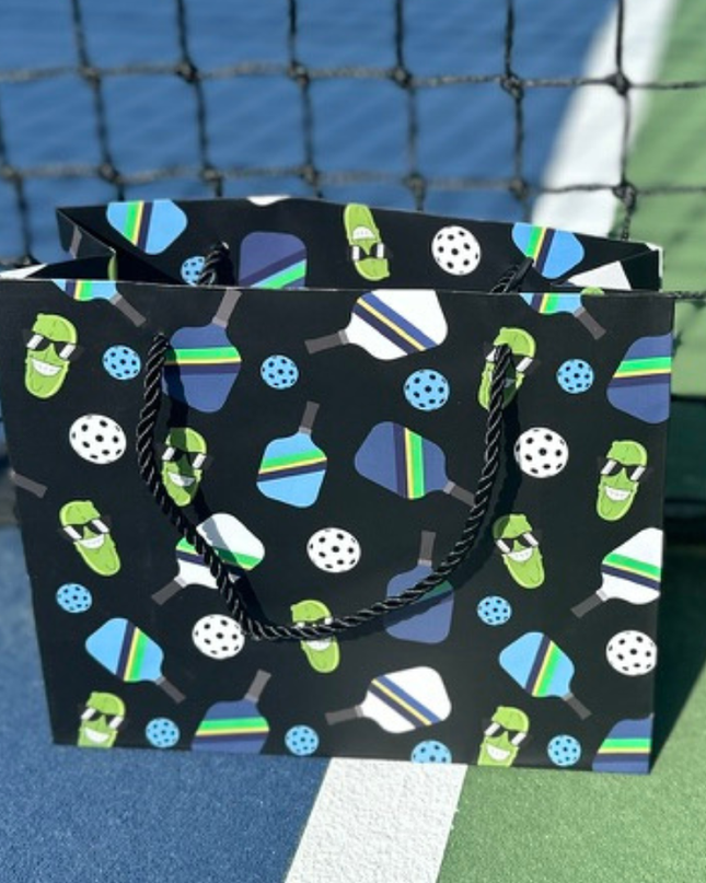 Pickleball Pickle Gift Bag