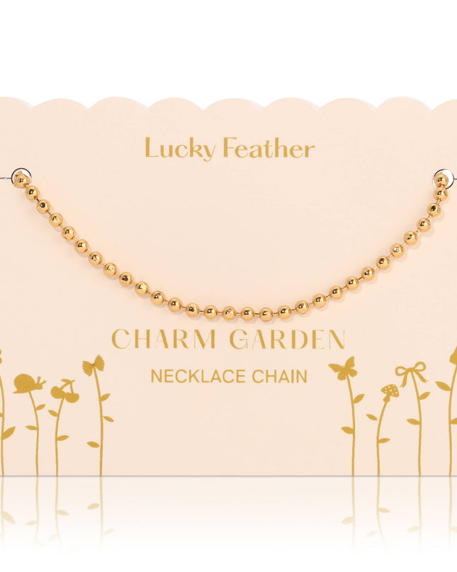 Gold Necklace Chain for Charms
