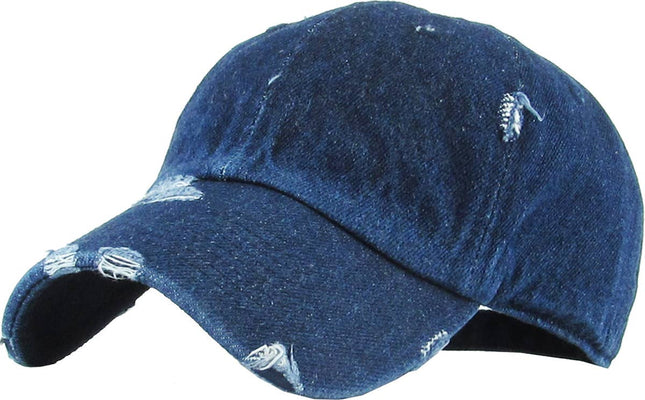 "PADDLES" Exclusive Embroidered Vintage Distressed Washed Style Baseball Caps