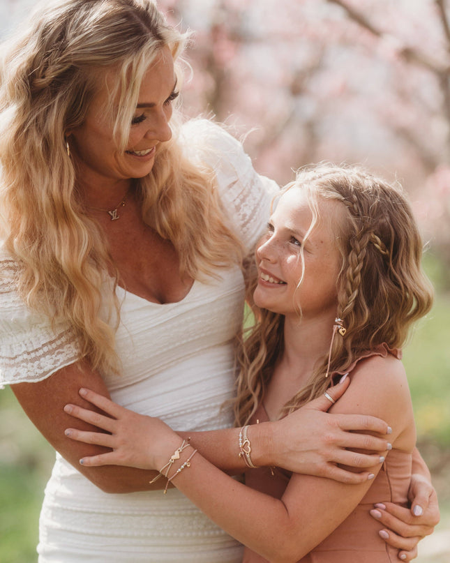 Mother / Daughter Hair Tie Bracelets
