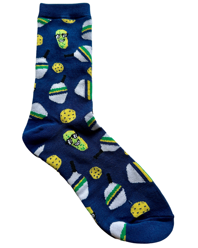 Bamboo Pickleball Socks- Navy