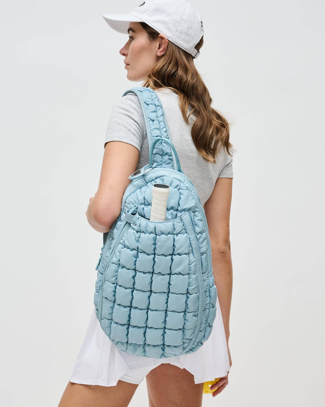 Match Point - Quilted Puffer Pickleball-Paddle Tennis Sling