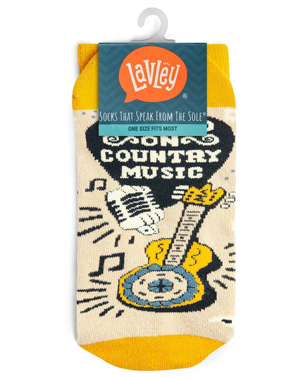 Raised on Country Music Socks