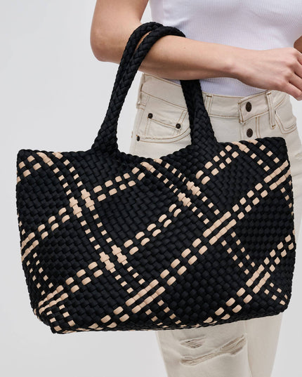 Sky's The Limit - Large Woven Neoprene Tote