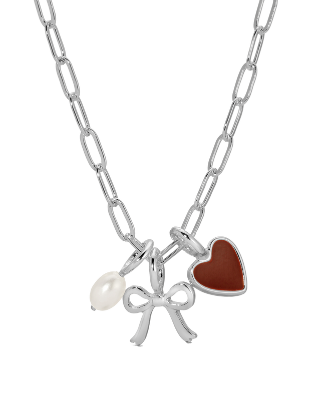 Silver PaperClip Chain (18-20 in) Necklace