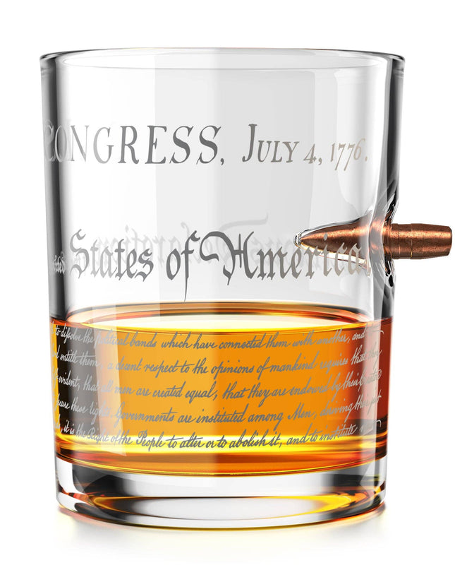 Declaration of Independence Whiskey Glass - 2530