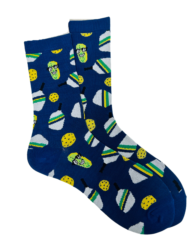 Bamboo Pickleball Socks- Navy
