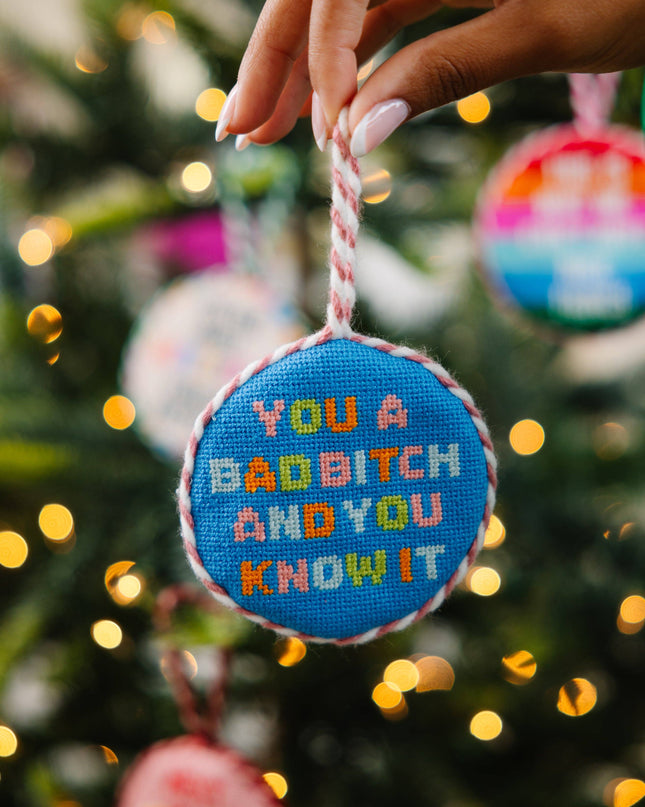 Bad Bitch Ornament