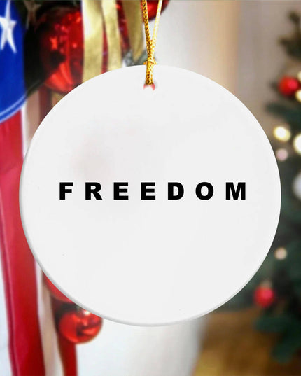 Freedom Ornament, Freedom Gift, Justice for Him