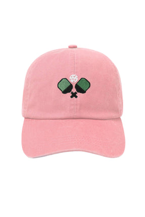 Pickleball Icon Cotton Baseball Cap