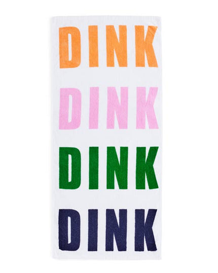"DINK DINK DINK" PICKLEBALL TOWEL