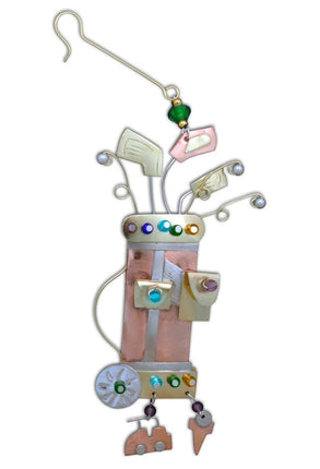Golf Bag Ornament