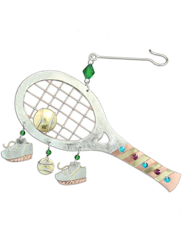 Tennis Racquet Ornament