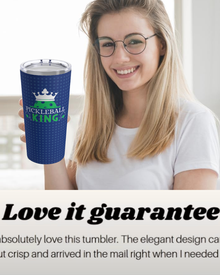 Pickleball King 20oz Tumbler