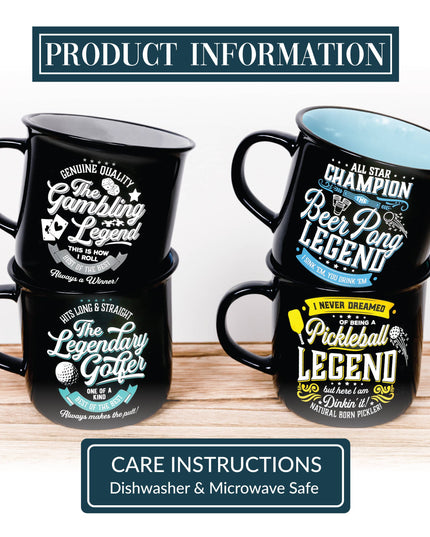 I Never Dreamed Of Being A Pickle Ball Legend -Mug