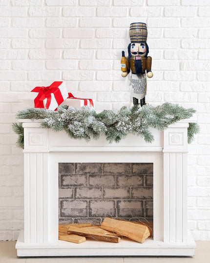 14" Bourbon Barrel Nutcracker
