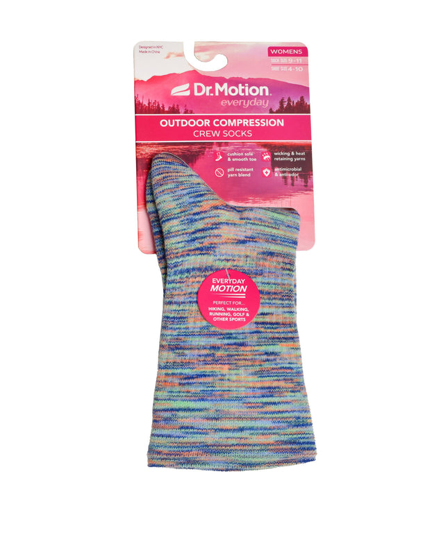 Spacedye | Compression Outdoor Medium Weight Crew For Women