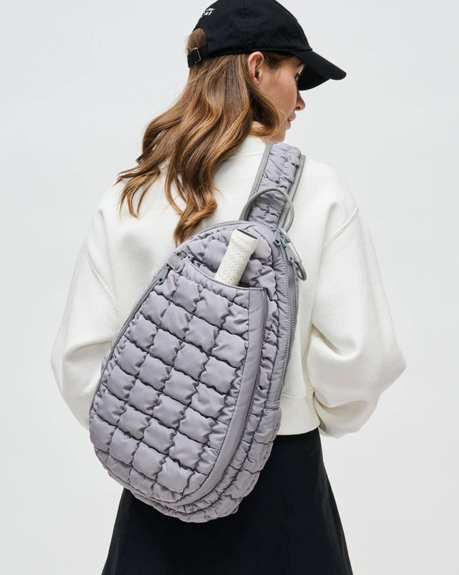 Match Point - Quilted Puffer Pickleball-Paddle Tennis Sling