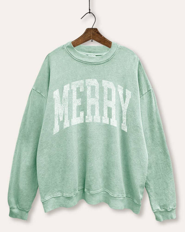 "MERRY" SWEATSHIRT