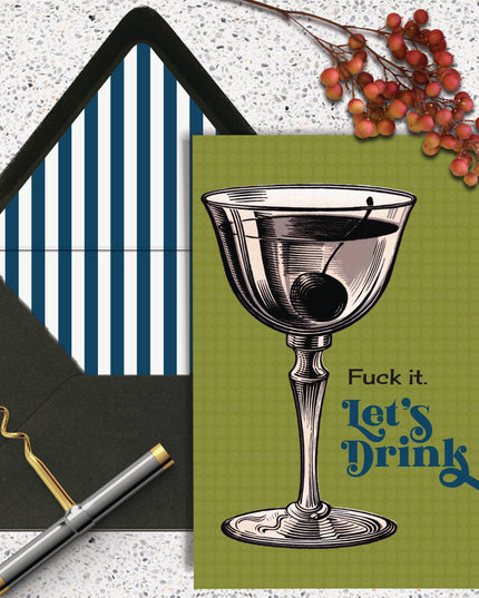 F** It Lets Drink Card