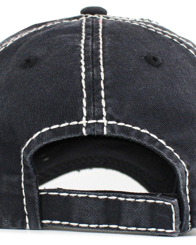 Happy People Play Pickleball Washed Vintage Ballcap